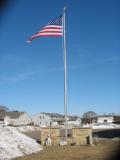 American Flag outside our station